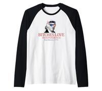 Paul Revere 1776 Le Femmine Amano l'indipendenza Maglia con Maniche Raglan