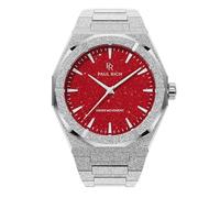 Paul Rich Orologio da uomo Frosted Star Dust II Silver Red - 43mm argento/rosso