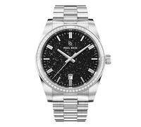 Paul Rich Orologio da uomo Legacy Silver Black Aventurine - 40mm argento/nero