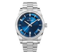 Paul Rich Orologio da uomo Legacy Silver Blue - 40mm Argento Blu