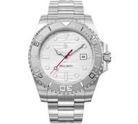 Paul Rich PR-46709 Orologi Uomo Crystal Bay Arctic Shore Silver White 40mm 5ATM