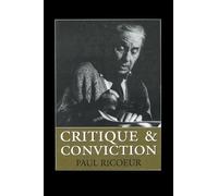 Paul Ricoeur Critique and Conviction (Tascabile)