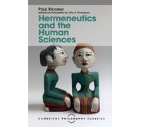 Paul Ricoeur Hermeneutics and the Human Sciences (Tascabile)