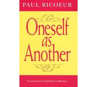 Paul Ricoeur Oneself as Another (Tascabile)