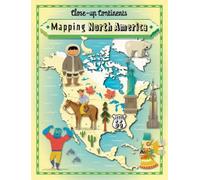 Paul Rockett Close-up Continents: Mapping North America (Tascabile)
