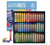 Paul Rubens Set di gessetti a olio, 48 colori, colori pastello morbidi, atossici per artisti, studenti e ideali per schizzi, decorazioni (nuovo pacchetto)