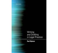 Paul Rylance Writing and Drafting in Legal Practice (Tascabile)