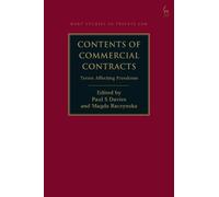 Paul S Davies Contents of Commercial Contracts (Copertina rigida)