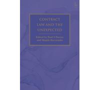 Paul S Davies Contract Law and the Unexpected (Copertina rigida)
