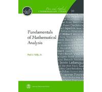 Paul Sally Jr. Fundamentals of Mathematical Analysis (Copertina rigida)