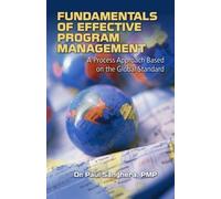 Paul Sanghera Fundamentals of Effective Program Management (Copertina rigida)