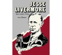 Paul Sarnoff Jesse Livermore Speculator King (Tascabile)