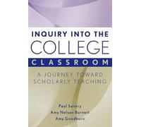 Paul Savory Amy Goodburn Amy Nelson Bu Inquiry into the College Clas (Tascabile)