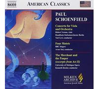 Paul Schoenfield: Concerto for Viola & Orchestra; Four Motets; The Merchant and the Pauper (Excerpts from Act 2) (Milken Archive of American Jewish Music) (2004-08-17)