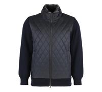 Paul & Shark - Giacca a Maglia Imbottita con Dettagli in Pelle - - Jackets - Uomo - Blu - L