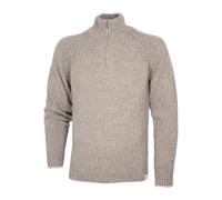 Paul & Shark - Maglione a Collo Alto con Mezza Zip - - Knitwear - Uomo - Beige - M