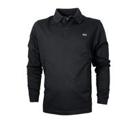 Paul & Shark - Polo a Maniche Lunghe in Piqué di Cotone - - Tops - Uomo - Nero - M