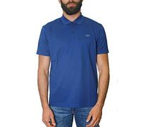 PAUL & SHARK Polo in Cotone Organico Pique con Shark Badge Blu Cobalto C0P1013 (XXL)