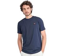 PAUL & SHARK - Uomo Maglia T-Shirt Blu Fantasia Logo C0P1006 013-28619 - 3XL