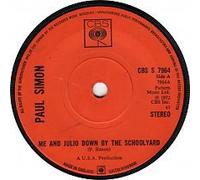 PAUL SIMON - me & julio down by the schoolyard 45 rpm single