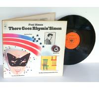 PAUL SIMON - PAUL SIMON there goes the rhymin Simon. First Uk pressing 1973,matrix A,b. On solid dark orange CBS record label.