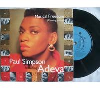 PAUL SIMPSON ft ADEVA Musical Freedom (Moving On Up) 7"