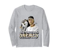 Paul Skenes | Giocatori di Baseball MLB di Pittsburgh | MLBPSK302N Maglia a Manica