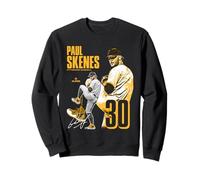 Paul Skenes | Giocatori di Baseball MLB di Pittsburgh | MLBPSK304N Felpa