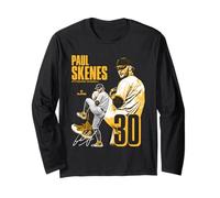 Paul Skenes | Giocatori di Baseball MLB di Pittsburgh | MLBPSK304N Maglia a Manica