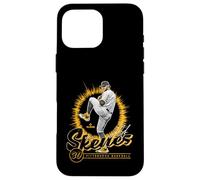 Paul Skenes | Giocatori di baseball MLB di Pittsburgh | MLBPSK305N Custodia per iPhone 16 Pro Max