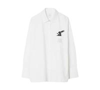 Paul Smith - Camicia Coniglio nel Taschino - - Blouses & Shirts - Donna - Bianco - 2XS