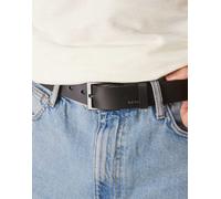 Paul Smith - Cintura nera con fibbia a righe-Nero 30