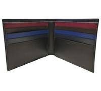 Paul Smith Colourband Contrast Interior - Portafoglio da uomo in pelle nera