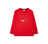 Paul Smith Douga Skiing Zebra Org. Boys Tshirt Red Taglia: 5Y | T-shirt Outlet | kids | Rosso