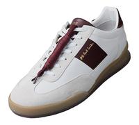 Paul Smith DOVER Sneakers Uomo in Bianco Borgogna - 43 EU