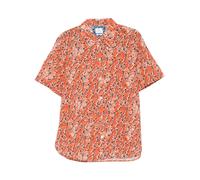 Paul Smith - Field Floral Cotton Seersucker Shirt - - Shirts - Uomo - Arancione - M