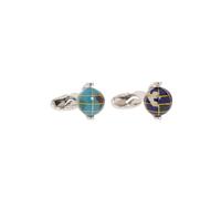 Paul Smith - Gemelli con Motivo a Globo - - Accessories - Uomo - Multicolore - ONE SIZE