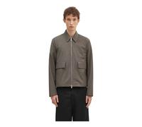 Paul Smith - Giacca Camicia in Lana con Zip - - Jackets - Uomo - Marrone - L