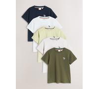 Paul Smith Junior Confezione da t-shirt firmate Paul Smith Junior 5 110116cm verde