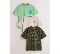 Paul Smith Junior Confezione da T Shirt grafiche Paul Smith Junior 3 104110cm verde
