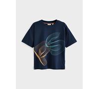 Paul Smith Junior Paul Smith Junior - T-shirt oversize da bambino con Manica corta e logo a Stampa 104110cm blu