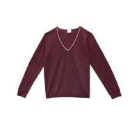 Paul Smith - Maglia a V Merinos Extrafine - - Knitwear - Donna - Rosso - S