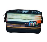 Paul Smith Mainline Commuter Mini Print Wash Bag Uomo Nuovo Di Zecca
