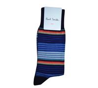 Paul Smith Mainline da Uomo Blu Colore Graduato Blocco Calzini Nuovo