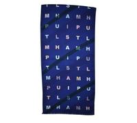 Paul Smith Mainline Double Sided Lettere Seta Sciarpa Uomo Nuovo