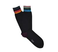 Paul Smith Mainline Nero Artista Calzini a Righe Uomo Nuovo