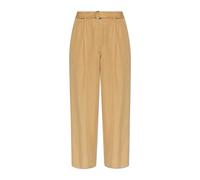Paul Smith - Pantaloni Plissé Ampi e Morbidi - - Trousers - Donna - Beige - 2XS