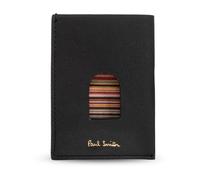 Paul Smith - Portacarte a Righe in Pelle - - Accessories - Uomo - Nero - ONE SIZE