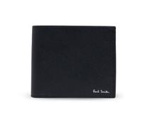 Paul Smith - Portafoglio Piccolo con Strisce Signature e Monte Fuji con Mongolfiera - - Accessories - Uomo - Nero - ONE SIZE