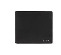 Paul Smith - Portafoglio Pieghevole con Interno Signature Stripe - - Accessories - Uomo - Nero - ONE SIZE